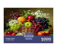 Unique 1000 Piece Jigsaw Puzzle - Fruit Series Various Fruits, Impossible Hard Difficult Challenging Puzzles, Beautiful Decoration, Birthday Gifts for Children Boys Girls 70x50cm/1000pcs