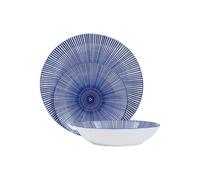 Premier Housewares Maya Blue/White 12 pc Dinner Set