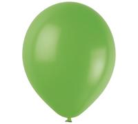 Unique 14720 - Latex Balloons - 30 cm - Lime Green Colour - 50 Count (Pack of 1)