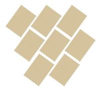 Unique 16078 - Scalloped Kraft Paper Placemats - 8 Count (Pack of 1)