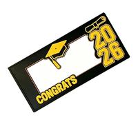 Unique 2026 Graduation Wooden Money Holder Box Grads and Students Multiple Color Money Cash Envelope Box Graduation Gift
