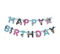 Unique 20911 Birthday Banner - 1.82 m - LOL Surprise Party, Multicolour