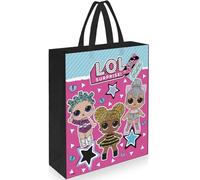 Unique 23800 Large Plastic Bag-LOL Surprise Party-33 cm x 28 cm, Multicolour