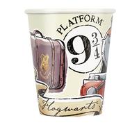 Unique 23936EU Harry Potter Paper Cups-9oz-Harry Party-Pack of 8, Multicoloured