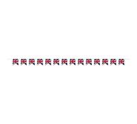 Unique 28799 Bunting Banner-2.74 m-Union Jack Party, Multicolour