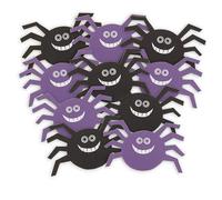 Unique 3 X Smiley Spider Cutouts 5 x 3 Inch - Pack of 10