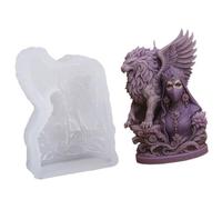 Unique 3D Lioness Wing Masked Female Silicone for Making Soap Crafting and Home Decoration Handcrafted Supplies