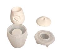 Unique 3D Mushroom Designs Silicone Mold Great for Concrete Cup and Resin Planter Small Plant Container Mold