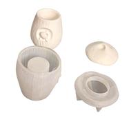 Unique 3D Mushroom Silicone Mold Great for Concrete Bowls and Resin Planter Resin Casting Mold