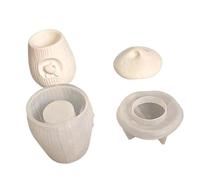 Unique 3D Mushroom Silicone Mold Great for Concrete Bowls and Resin Planter Silicone Mold