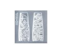 Unique 3D Nails Art Embossed Stencils Silicone Molds for Women Girls Elegant Accessories Making Tool Salons Supplies