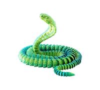 Unique 3D Printed Animal Novelty Figure - Flexible Joint Desk Accessory for Home and Decoration - Idea and Prank Toy (D, One Size)