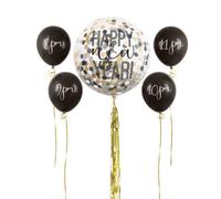 Unique 5 Pieces New Years Countdown Balloon Kit