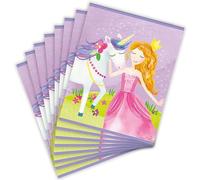 Unique 58383 Fairy Princess Party Loot Bags | 8 Pcs