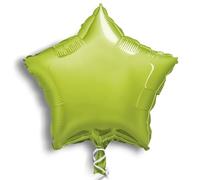 Unique 77984 Foil Star Shaped Balloon-45 cm-Lime Green