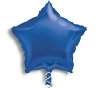 Unique 77993 Foil Star Shaped Balloon-45 cm-Royal Blue