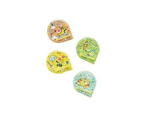 Unique 84774 Mini Plastic Pinball Game Favors | Assorted | 4 Pcs