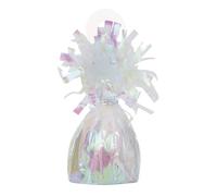 Unique 85631 Foil Balloon Weight-Iridescent Colour-1 Count (Pack of 1)