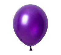 Unique 88213 Pearlized Latex Balloons-30 cm-Purple Colour-50 Count (Pack of 1)