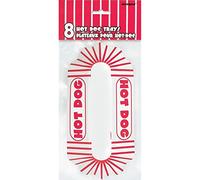 Unique 90688 8pc Hot Dog Trays. 3pk