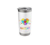 Unique Aba Therapy Inspired Designs for Behavior Therapists Stainless Steel Insulated Tumbler