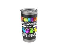 Unique Aba Therapy Inspired Designs for Behavior Therapists Stainless Steel Insulated Tumbler