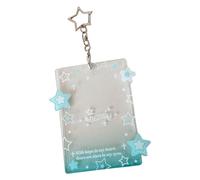 Unique Acrylic Star Card Holder Keychain Accessory Designed for Fans to Easily Carry and Display Idol Photo Cards Concert Essential