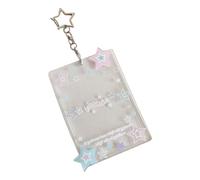 Unique Acrylic Star Card Holder Keychain Accessory Designed for Fans to Easily Carry and Display Idol Photo Cards Concert Essential