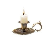 Unique Aluminum Alloy Candlestick Holder in Antique Bronze Color for Indoor Decor Decorative Candle Holders Candelabras Ccenterpieces 13.5x13.5x4.5cm 101g Spring Decor
