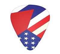 Unique American cuban Flag Guitar pick for electric guitar, acoustic guitar, mandolin, and bass Custom Guitar Picks Thin, Medium & Heavy Gauges