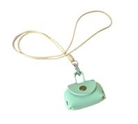 Unique And Colorful PU Leather Necklace Bag Pendant Neck Accessory Ideal For Enhancing Outfits At Work Or Casual Event Date Night Accessory