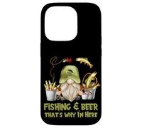 Unique Angler Gnome - Fishing And Beer That`s Why I´m Here Case for iPhone 14 Pro