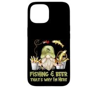Unique Angler Gnome - Fishing And Beer That`s Why I´m Here Case for iPhone 15