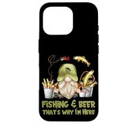 Unique Angler Gnome - Fishing And Beer That`s Why I´m Here Case for iPhone 16 Pro