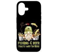 Unique Angler Gnome - Fishing And Beer That`s Why I´m Here Case for iPhone 17