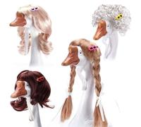 Unique Animal Hairpiece Attire Set Modeled After Traditional Bird Figure Enhances Party Themes And Festivities Synthetic Fiber Pet Costume