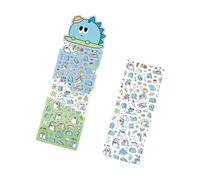 Unique Animal Shape Scrapbook Sticker Adhesive Label Texture for Planners Diaries Creative Repositionable Stationeries