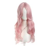Unique Anime Hairpiece Coser Hair Full Head For Halloween Wear Show Small Face East To Adjust Colorful Hair Realistic Wigs