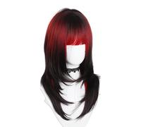 Unique Anime Hairpiece Coser Hair Full Head For Halloween Wear Show Small Face East To Adjust Colorful Hair