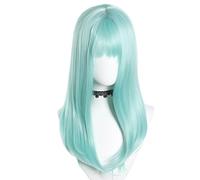 Unique Anime Hairpiece Coser Hair Full Head For Halloween Wear Show Small Face East To Adjust Colorful Hair Comfortable Wigs
