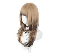 Unique Anime Hairpiece Coser Hair Full Head For Halloween Wear Show Small Face East To Adjust Colorful Hair Realistic Wigs