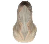 Unique Anime Hairpiece Curly Hair Full Head For Halloween Wear Show Small Face East To Adjust Colorful Hair