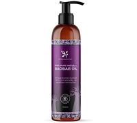 Unique Aromas Baobab Seed Oil - for Face, Hair, Skin & Nails | Foot & Body Massage | Cold Pressed & Unrefined for Smooth Skin| Vegan, Non-GMO & Gluten Free - 250ml