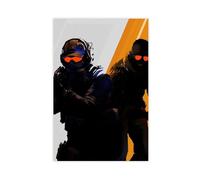 Unique Art Counter Posters Strike 2 Indoor Thrilling Video Game Poster 1 Canvas Poster Wall Art Decor Print Picture Paintings for Living Room Bedroom Decoration 08x12inch(20x30cm)