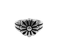 Unique Art Decoration Adjustable Vintage Flower Rings for Personalize Fashion Accessory and Versatile Wear Retro Rings