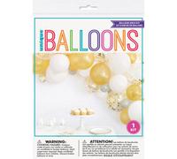 Unique Assorted Solid And Foil Confetti Latex Balloon Arch Kit