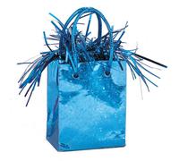 Unique Baby Blue Mini Gift Bag Balloon Weight