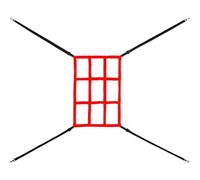 Unique Baseball Practice Net - Portable Hitting Net for Training, Sports Practice Equipment | Baseball Net for Backyard, Pitching & Hitting Practice, Heavy Duty Training Net for Kids and Adults