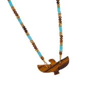 Unique Beaded Necklace Handmade Accessory Artistic Bird Pendant Necklaces Suitable For Daily Wear Or Various Occasion Fashion Jewelry