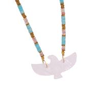 Unique Beaded Necklace Handmade Accessory Artistic Bird Pendant Necklaces Suitable For Daily Wear Or Various Occasion Fashion Jewelry